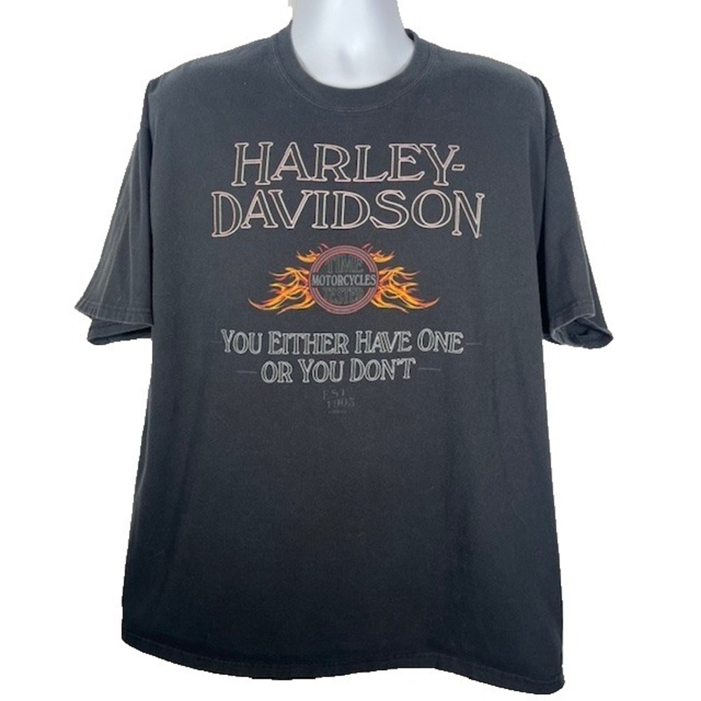 Harley-Davidson Men Sz 2XL 'Time Tested" San Diego California T-Shirt 2010-1773